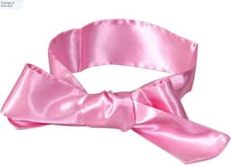 Mermaid Mysteries - BDSM Blinddoek / Zacht als Zijde Bondage Masker - Licht Roze — thumbnail 1