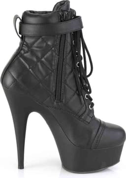 Pleaser - DELIGHT60005 Plateau Laarzen - US 12 - 42 Shoes - Zwart — thumbnail 5