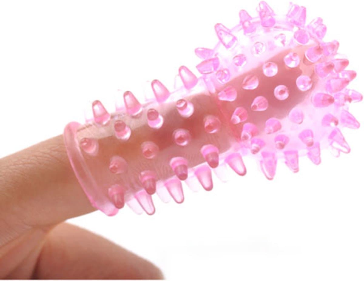 Vinger Stimulator Thick Head Pink - Lekker gevoel - Stimulerend voor clitoris - Makkelijk in gebruik - Stimulerend voor vrouwen - Spannend voor koppels - Sex speeltjes - Sex toys - Erotiek - Sexspelletjes voor mannen en vrouwen - Seksspeeltjes — afbeelding 1