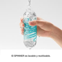 Tenga - Spinner 06 Brick Masturbator - Transparant/Paars — thumbnail 10