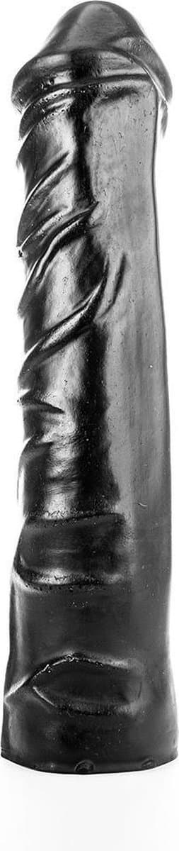 All Black Grote zwarte realistische dildo 33 cm — thumbnail 6