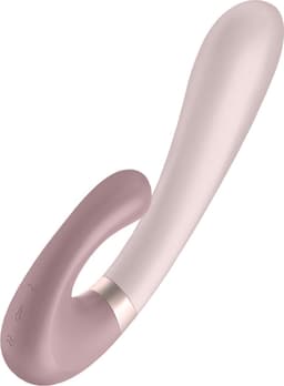 Satisfyer, Bluetooth Rabbit, Heat Wave, 20 cm, met warmtefunctie, met app-bediening, 2 motoren, gemaakt van siliconen — thumbnail 1