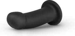 No-Parts - Charlie Dildo 14.5 cm - Zwart — thumbnail 3