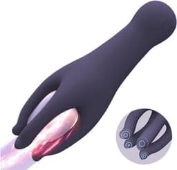 Eikel Vibrator - Masturbator - 10 vibratiestanden - USB oplaadbaar - Penis — thumbnail 1