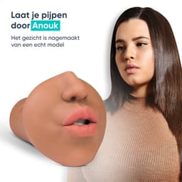 DailyPlay Pocket Pussy voor Man - Anouk – Blowjob Masturbator - TPE - Sex Toys Mannen en Koppels – Kunst Vagina - Nep Kut — thumbnail 2