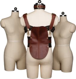 Liebe Seele - The Equestrian Leather Chest Harness | leren harnas riemenbody — thumbnail 3