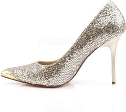 Pleaser - CLASSIQUE20 Pumps - US 8 - 38 Shoes - Goudkleurig — thumbnail 4