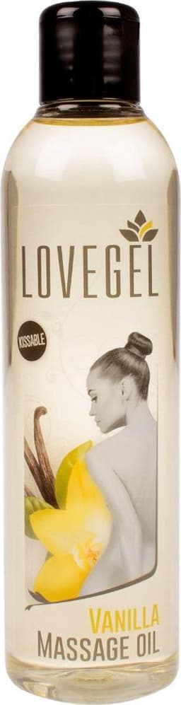 Lovegel - Erotisch massage olie - Vanille - 250 ml — thumbnail 1