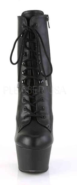 Pleaser - ASPIRE-1020 Plateau Laarzen, Paaldans schoenen - Paaldans schoenen - 41 Shoes - Zwart — thumbnail 2
