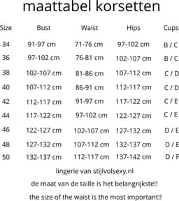 Sexy wit korset met haaksluiting | Maat 46 | Witte Lingerie Korsetten — thumbnail 4