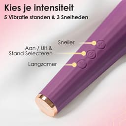 Wand Deluxe™ - Wandvibrator - Vibrator - Vibrators voor vrouwen - Clitoris stimulator - Sex toys — thumbnail 2