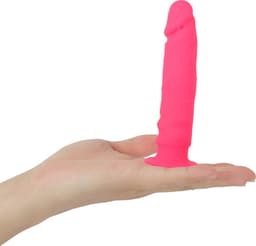 Banoch | Dildo roze siliconen met zuignap | 13,6 cm lang | Ø  2,8 cm — thumbnail 3