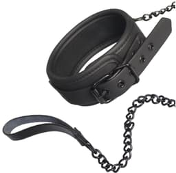 Blaze Halsband en Leiband Halsband met Leiband Zwart — thumbnail 4