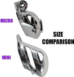 The Vice - Micro - Kuisheidskooi - Peniskooi - Chastity Cage voor de Kleine Penis - Zwart — thumbnail 4