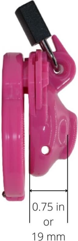 The Vice - Clitty - Kuisheidskooi - Peniskooi - Chastity Cage Voor Kleine Penis - Roze — thumbnail 2