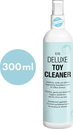 Luxe speeltjesreiniger spray van EIS, desinfectie ook voor siliconen speeltjes, 300 ml — thumbnail 2