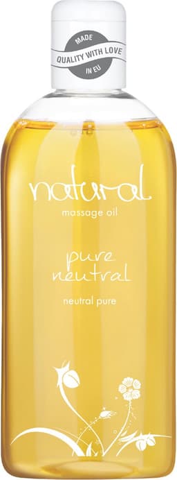 Natural Wellness massageolie, erotische massageolie, neutrale geur, 250 ml — thumbnail 1