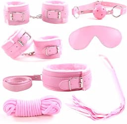 Erodit® bondage set -roze- verstelbare riemen - bondage- SM -seks speeltje - BDSM - beginners- koppels - erotisch spel - diepe penetratie- Sex spel - Erotiek- Seks speeltjes koppels - Mannen - Vrouwen — thumbnail 1