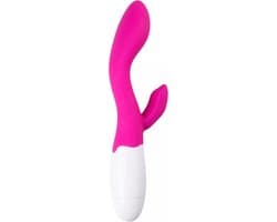 EasyToys - Lily Vibrator - G-Spot Vibrator - Met 2 Motoren - Vibrator - Sex Toys voor Vrouwen - Vibrators - 10 Verschillende Vibratiestanden - Clitoris Stimulator - Roze