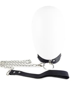 BNDGx® - Lijn met halsband Zwart - SM rollenspel set - Met ketting lijn — thumbnail 7