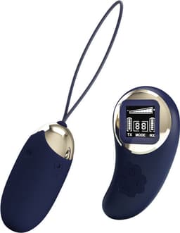 PRETTY LOVE - MINA VIBRATING EGG REMOTE CONTROL BLUE | VIBREREND EI | VIBRATOR | SEKSSPEELTJES | VIBRATOR VOOR VROUWEN — thumbnail 4