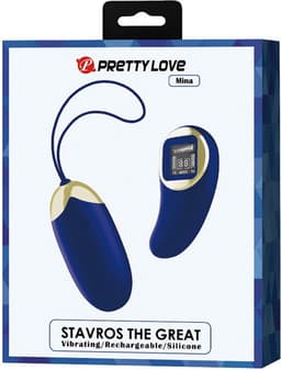 PRETTY LOVE - MINA VIBRATING EGG REMOTE CONTROL BLUE | VIBREREND EI | VIBRATOR | SEKSSPEELTJES | VIBRATOR VOOR VROUWEN — thumbnail 5