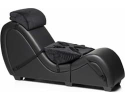 XR Brands AH233-BLACK - Kinky Sex Chaise with Love Pillows - Black