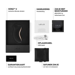 LELO SONA 2 – Sonische Clitorisstimulator – Sonische Golven – Waterdicht – Zwart — thumbnail 3