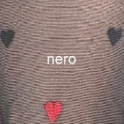 Giulia - Intimo Fashion licht glanzende 20den Panty met hartjes en open kruis - Zwart - M — thumbnail 9