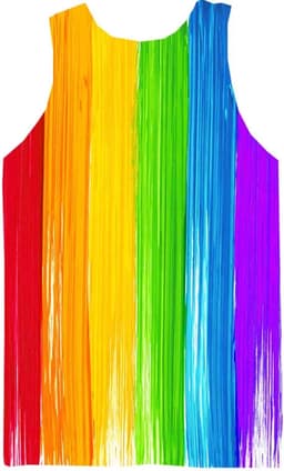 Regenboog Hemd - Pride - Sexy - Rollenspel - Mannen — thumbnail 4