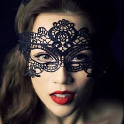 CHPN - Masker - Spannend masker - Gemaskerd bal - Oogmasker - Venetiaans masker - Mask - Verkleden - Bal - Carnaval - Zwart - Sensueel - Erotisch masker — thumbnail 1