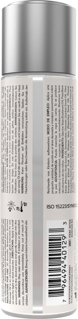 System JO - Aromatix Scented Massage Oil Aardbei -120 ml — thumbnail 2