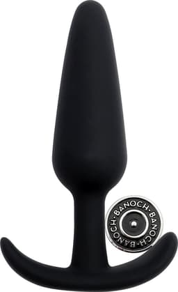 Banoch | Buttplug set siliconen beginner ergo - zwart - 3 delig — thumbnail 7