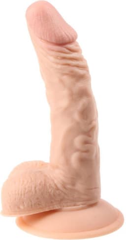 Power Escorts - Rocket John - Realistische Dildo - 7.3 Inch / 18.5 cm - BR104 - beige — thumbnail 3