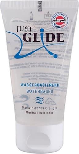 Just Glide Op Waterbasis - 50 ml - Glijmiddel — thumbnail 1