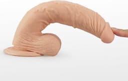 Lovetoy realistische dildo - 24cm - beige — thumbnail 3