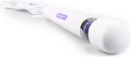 Ultra Wand Wand Vibrator - 32 cm - Wit/Paars — thumbnail 5
