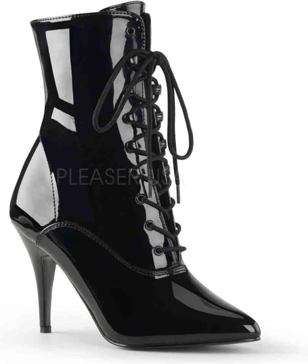 EU 41,5 = US 11 | VANITY-1020 | 4 Lace-Up Ankle Boot, Side Zip — afbeelding 1