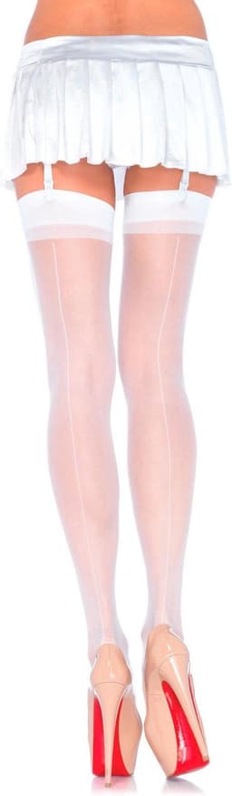 Sheer backseam stockings — thumbnail 1