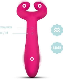 Teazers - Koppel Vibrator - Perfecte Vibrator voor Koppels - Vibrator - Sex Toys voor Mannen en Vrouwen - Vibrators - Dildo - Cockring - Prostaat Vibrator voor Mannen - Anale Speeltjes - Vibrators voor Vrouwen - Roze — thumbnail 13