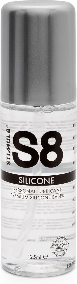 Stimul8 S8 - S8 Premium Silicone Lube 125ml - Lubricants Silicone based Origineel 125 — afbeelding 1