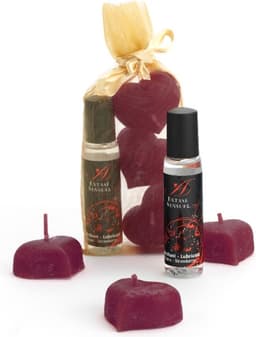 Extase Sensuel Naughty Silk Nights Geschenkset - Rood — thumbnail 1