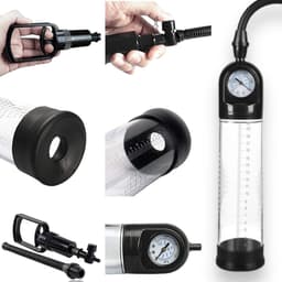 Men Penispomp - Cockring - Penispomp Met Penisring - Sex toys voor mannen - Penis Extender -Erectiepomp met penisringen — thumbnail 5