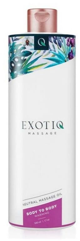 Exotiq - Body to Body Verwarmende Massageolie - Massage Olie voor een Ontspannende Massage - Langdurige Werking en Extra Zacht - 500 ml — thumbnail 8