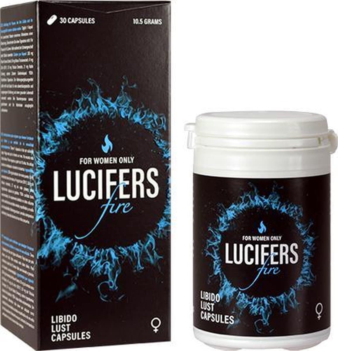 Lucifers Fire - Libido Lust Capsules - Libido verhogen - 30 capsules — afbeelding 1