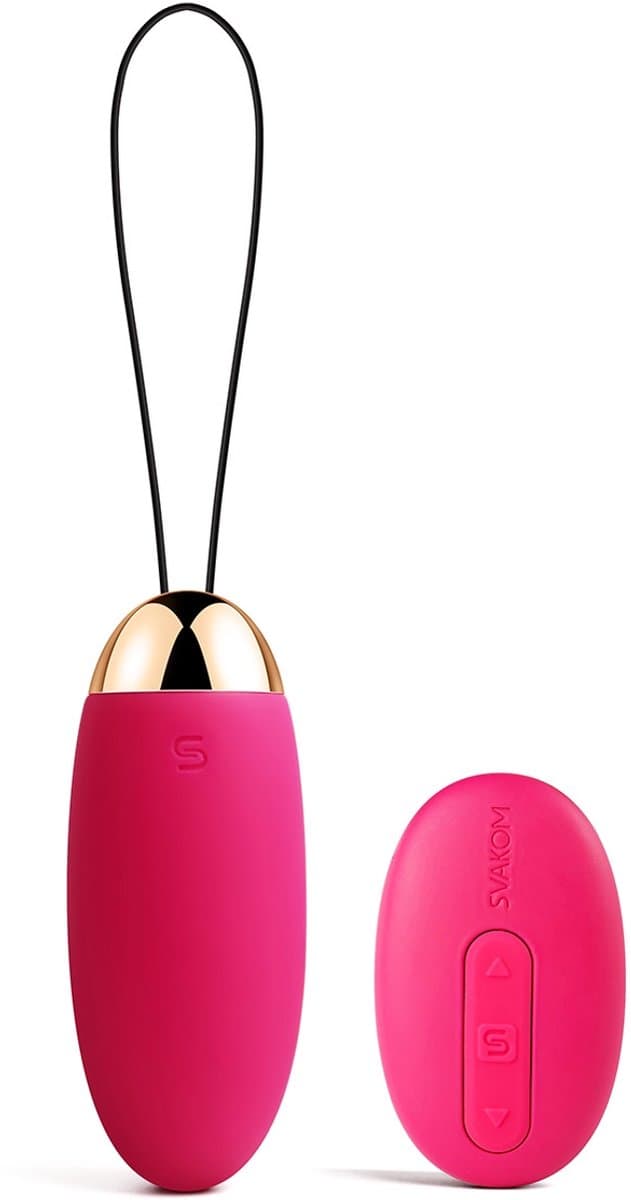 Svakom Elva - Remote Control Vibrerend Ei - Roze — afbeelding 1
