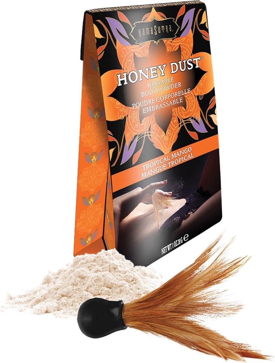 Kama Sutra - Honey Dust Lichaamspoeder Tropische Mango 28 gram — afbeelding 1