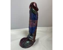 Piemel kunst metallic kleur handpainted
