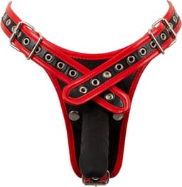 Bad Kitty Triple Voorbind Dildo - Inclusief 3 Dildo's - Vaginale en Anale Dildo voor Draagster - Stijlvolle look en Verstelbaar - Maat L/XL — thumbnail 4
