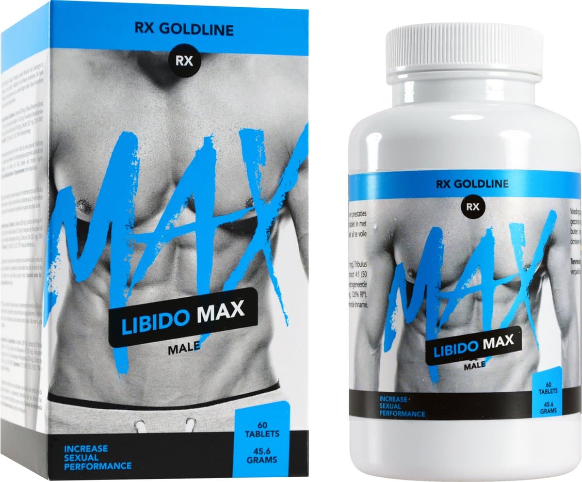 Libido Max - Penisvergroting - 60 tabletten — afbeelding 1